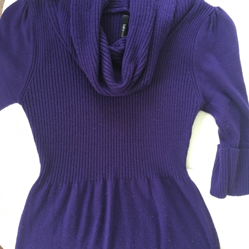 Take Out Sweater Dress - Size Small